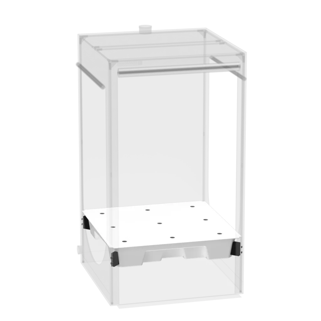 Zelt transparent.