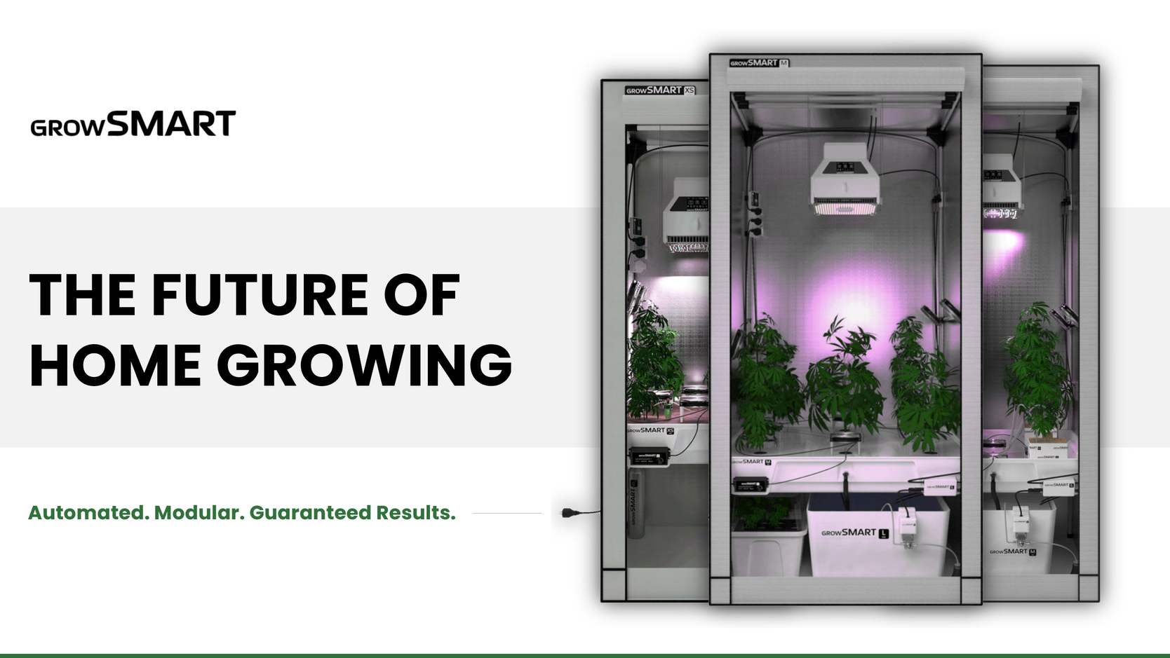 growSMART Pitch Deck — The Future of Home Growing
